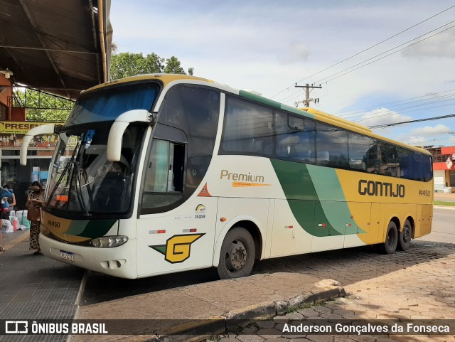Empresa Gontijo de Transportes 14450 na cidade de Várzea Grande, Mato Grosso, Brasil, por Anderson Gonçalves da Fonseca. Número da foto: #8836996.