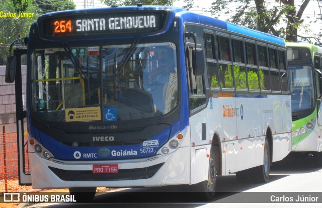 Rápido Araguaia 50722 na cidade de Goiânia, Goiás, Brasil, por Carlos Júnior. ID da foto: 8836182.