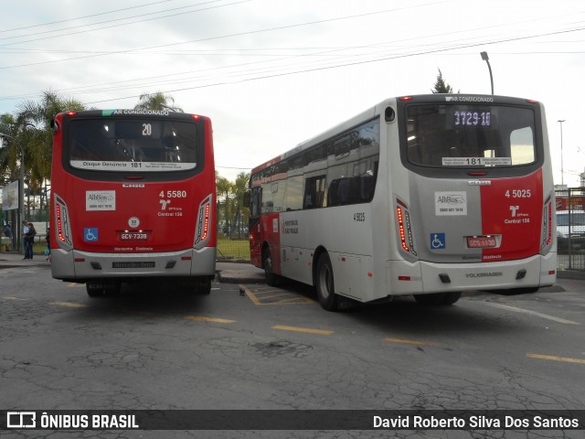 Allibus Transportes 4 5025 na cidade de São Paulo, São Paulo, Brasil, por David Roberto Silva Dos Santos. Número da foto: #8835779.