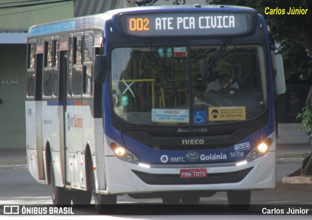 Rápido Araguaia 50708 na cidade de Goiânia, Goiás, Brasil, por Carlos Júnior. Número da foto: #8836189.