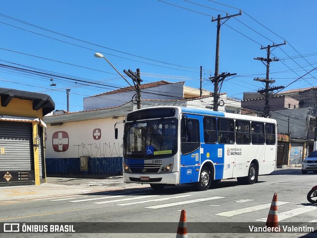 Transcooper > Norte Buss 2 6051 na cidade de São Paulo, São Paulo, Brasil, por Vanderci Valentim. ID da foto: 8839955.