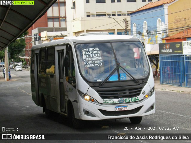 Transporte Alternativo de Teresina 05004 na cidade de Teresina, Piauí, Brasil, por Francisco de Assis Rodrigues da Silva. Número da foto: #8839510.