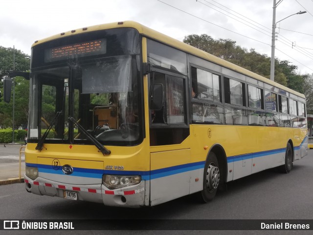 AMSA - Autotransportes Moravia 17 na cidade de San Vicente, Moravia, San José, Costa Rica, por Daniel Brenes. ID da foto: 8837282.