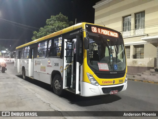 Coletivo Transportes 3698 na cidade de Caruaru, Pernambuco, Brasil, por Anderson Phoenix. Número da foto: #8839059.