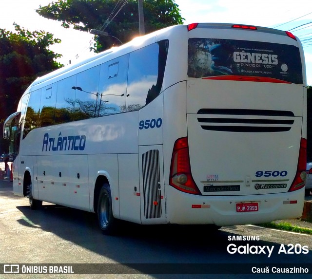 ATT - Atlântico Transportes e Turismo 9500 na cidade de Salvador, Bahia, Brasil, por Cauã Cauazinho. ID da foto: 8838468.