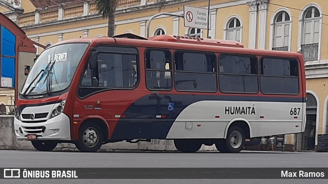 ATL - Associação dos Transportadores de Passageiros por Lotação 687 na cidade de Porto Alegre, Rio Grande do Sul, Brasil, por Max Ramos. ID da foto: 8839868.