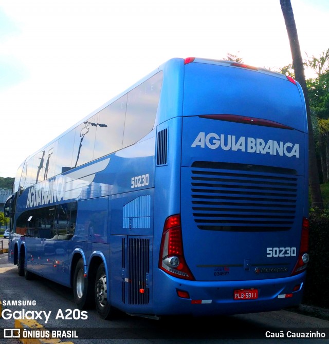 Viação Águia Branca 50230 na cidade de Salvador, Bahia, Brasil, por Cauã Cauazinho. ID da foto: 8838480.