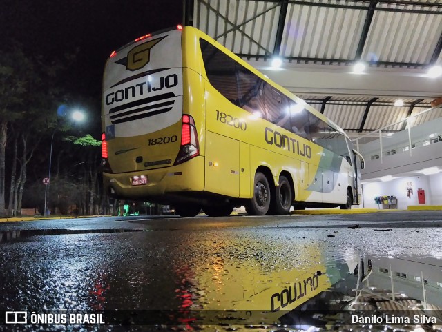 Empresa Gontijo de Transportes 18200 na cidade de Franca, São Paulo, Brasil, por Danilo Lima Silva. Número da foto: #8838678.