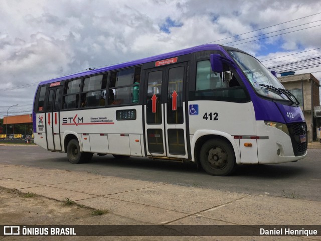 STCM - Sistema de Transporte Complementar Metropolitano 412 na cidade de Camaragibe, Pernambuco, Brasil, por Daniel Henrique. Número da foto: #8838923.