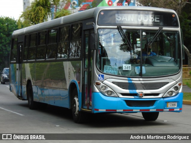 Buses Guadalupe 14 na cidade de San José, San José, Costa Rica, por Andrés Martínez Rodríguez. ID da foto: 8837519.