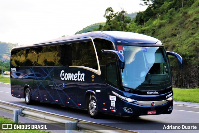 Viação Cometa 719550 na cidade de Areal, Rio de Janeiro, Brasil, por Adriano Duarte. ID da foto: 8843046.