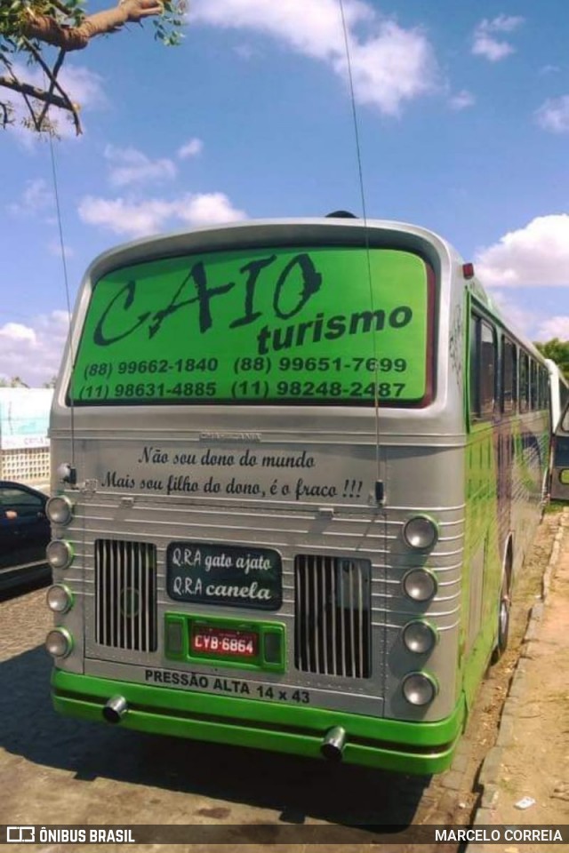 Caio Turismo 6864 na cidade de Quixelô, Ceará, Brasil, por MARCELO CORREIA. Número da foto: #8842155.
