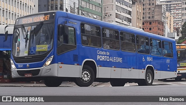 SOPAL - Sociedade de Ônibus Porto-Alegrense Ltda. 6641 na cidade de Porto Alegre, Rio Grande do Sul, Brasil, por Max Ramos. Número da foto: #8843534.