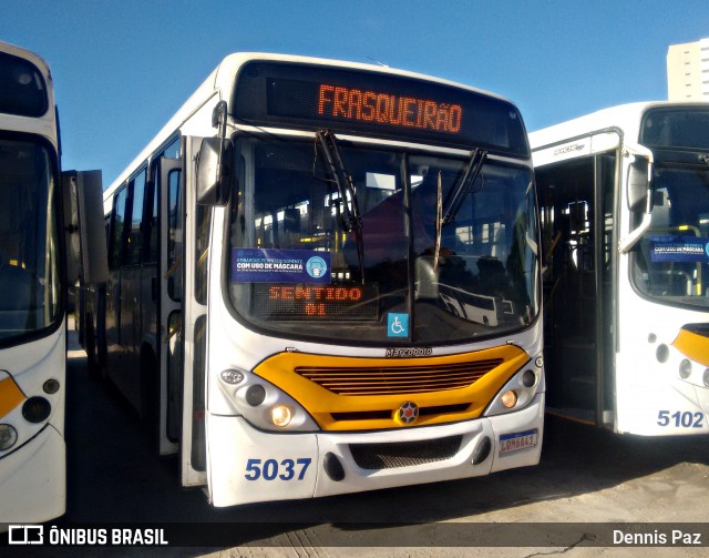 Via Sul TransFlor 5037 na cidade de Natal, Rio Grande do Norte, Brasil, por Dennis Paz. ID da foto: 8842004.