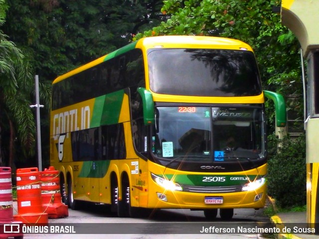 Empresa Gontijo de Transportes 25015 na cidade de São Paulo, São Paulo, Brasil, por Jefferson Nascimento de Sousa. ID da foto: 8840532.