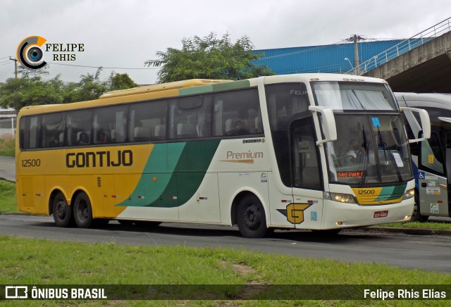 Empresa Gontijo de Transportes 12500 na cidade de Campinas, São Paulo, Brasil, por Felipe Rhis Elias. Número da foto: #8842756.