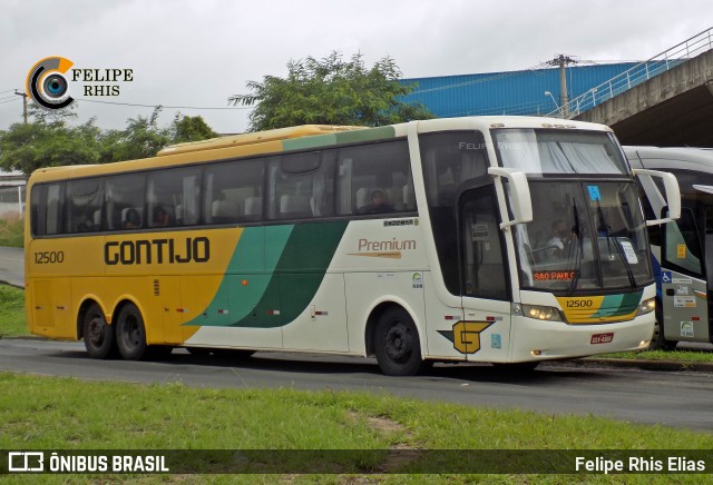 Empresa Gontijo de Transportes 12500 na cidade de Campinas, São Paulo, Brasil, por Felipe Rhis Elias. ID da foto: 8842756.