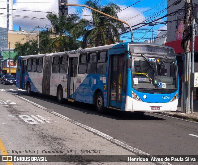 VB Transportes e Turismo 1474 na cidade de Campinas, São Paulo, Brasil, por Henrique Alves de Paula Silva. ID da foto: 8842114.