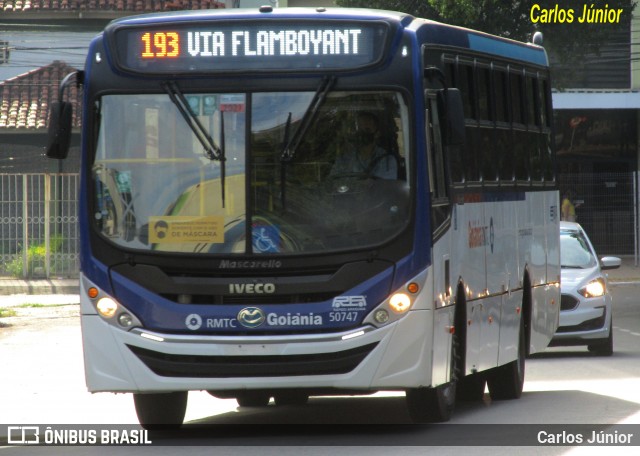 Rápido Araguaia 50747 na cidade de Goiânia, Goiás, Brasil, por Carlos Júnior. Número da foto: #8842401.