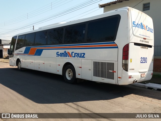 VUSC - Viação União Santa Cruz 2290 na cidade de Esteio, Rio Grande do Sul, Brasil, por JULIO SILVA. ID da foto: 8843314.