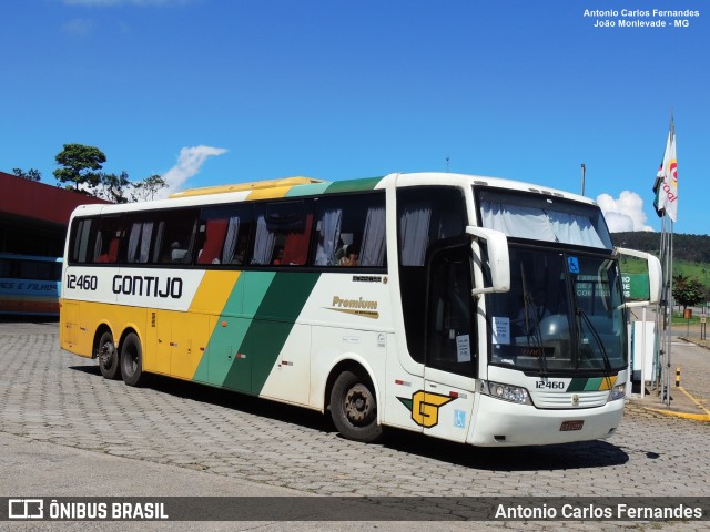 Empresa Gontijo de Transportes 12460 na cidade de João Monlevade, Minas Gerais, Brasil, por Antonio Carlos Fernandes. ID da foto: 8841266.