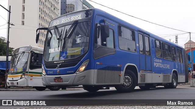 Auto Viação Navegantes 6144 na cidade de Porto Alegre, Rio Grande do Sul, Brasil, por Max Ramos. ID da foto: 8843467.