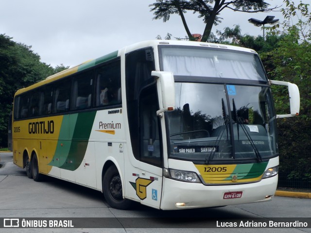 Empresa Gontijo de Transportes 12005 na cidade de São Paulo, São Paulo, Brasil, por Lucas Adriano Bernardino. ID da foto: 8841259.