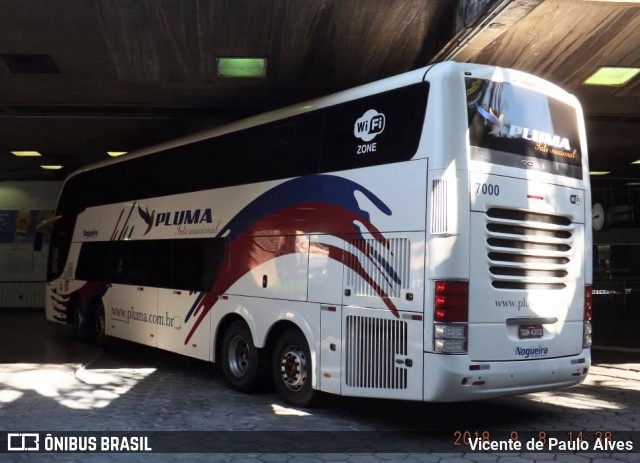 Nogueira Turismo 7000 na cidade de Belo Horizonte, Minas Gerais, Brasil, por Vicente de Paulo Alves. Número da foto: #8841583.