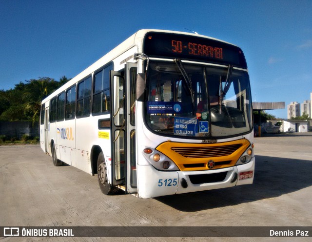 Via Sul TransFlor 5125 na cidade de Natal, Rio Grande do Norte, Brasil, por Dennis Paz. ID da foto: 8841991.