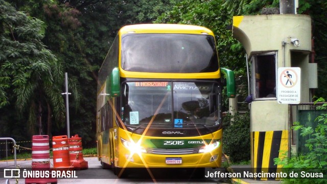 Empresa Gontijo de Transportes 25015 na cidade de São Paulo, São Paulo, Brasil, por Jefferson Nascimento de Sousa. ID da foto: 8840529.