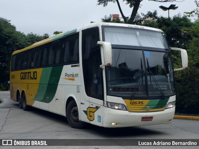 Empresa Gontijo de Transportes 12675 na cidade de São Paulo, São Paulo, Brasil, por Lucas Adriano Bernardino. ID da foto: 8841290.