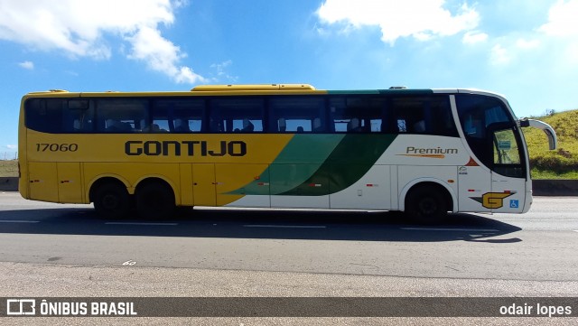 Empresa Gontijo de Transportes 17060 na cidade de Caçapava, São Paulo, Brasil, por odair lopes. ID da foto: 8841844.