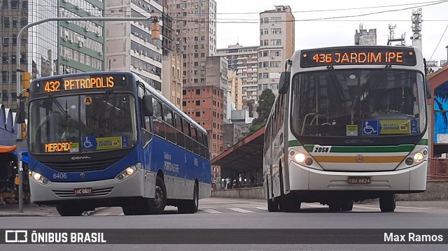 Nortran Transportes Coletivos 6406 na cidade de Porto Alegre, Rio Grande do Sul, Brasil, por Max Ramos. Número da foto: #8844458.