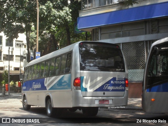 Auto Ônibus Fagundes RJ 101.049 na cidade de Rio de Janeiro, Rio de Janeiro, Brasil, por Zé Ricardo Reis. Número da foto: #8845488.