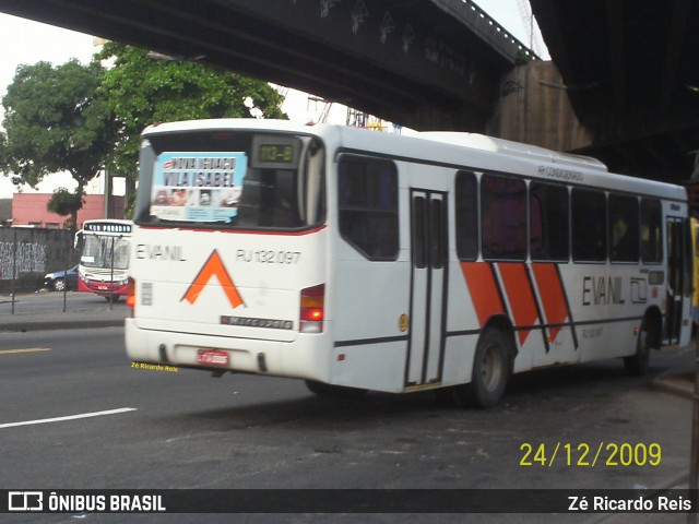 Evanil Transportes e Turismo RJ 132.097 na cidade de Rio de Janeiro, Rio de Janeiro, Brasil, por Zé Ricardo Reis. Número da foto: #8845031.
