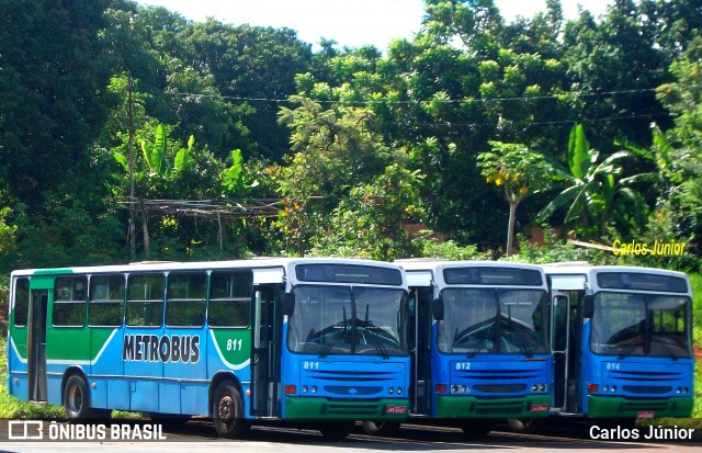 Metrobus 811 na cidade de Goiânia, Goiás, Brasil, por Carlos Júnior. ID da foto: 8846368.