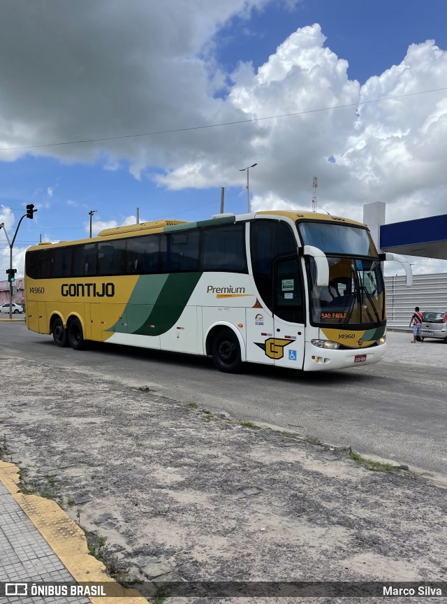 Empresa Gontijo de Transportes 14960 na cidade de Nova Cruz, Rio Grande do Norte, Brasil, por Marco Silva. ID da foto: 8846384.