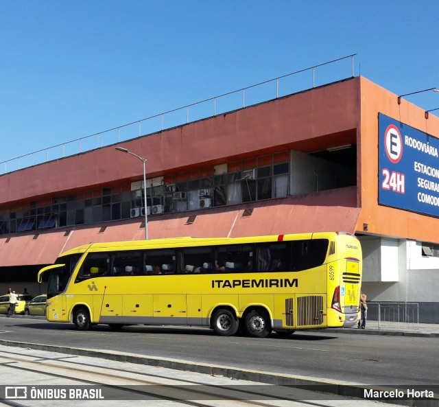 Viação Itapemirim 60599 na cidade de Rio de Janeiro, Rio de Janeiro, Brasil, por Marcelo Horta. Número da foto: #8845226.