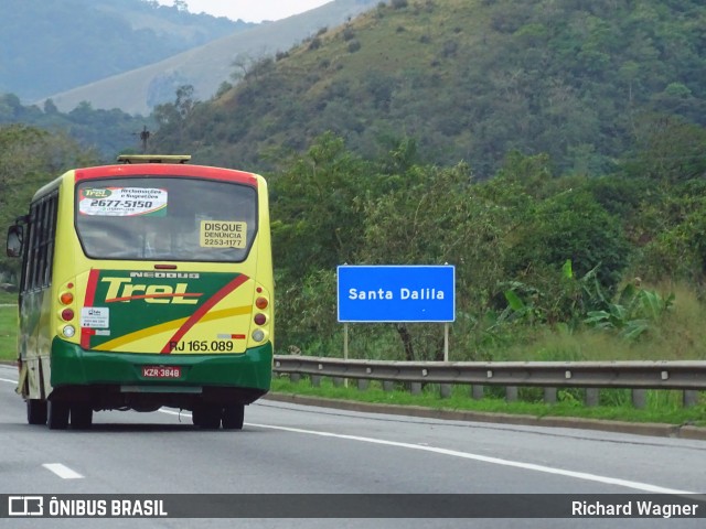 TREL - Transturismo Rei RJ 165.089 na cidade de Magé, Rio de Janeiro, Brasil, por Richard Wagner. ID da foto: 8845966.