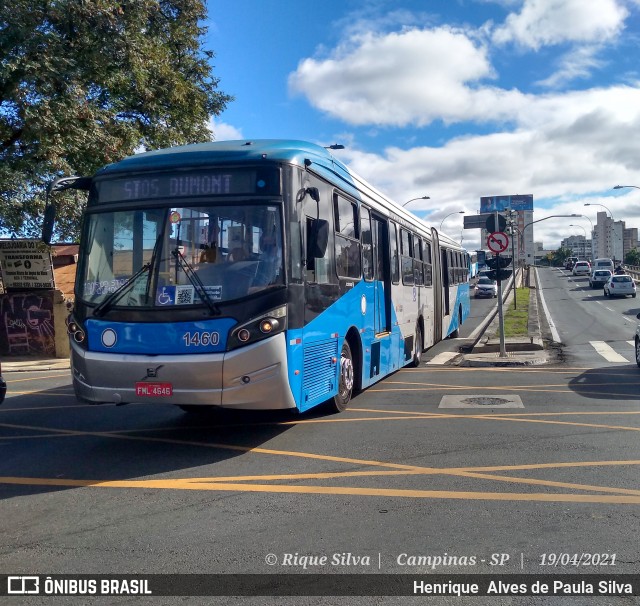 VB Transportes e Turismo 1460 na cidade de Campinas, São Paulo, Brasil, por Henrique Alves de Paula Silva. Número da foto: #8844832.