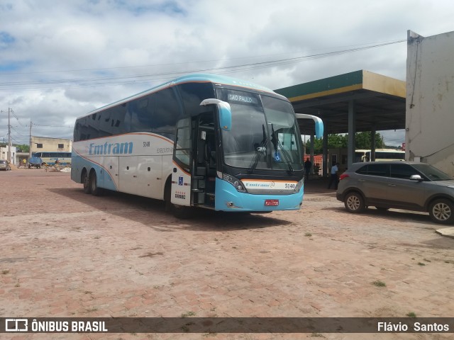 Emtram 5140 na cidade de Barra da Estiva, Bahia, Brasil, por Flávio  Santos. Número da foto: #8844163.
