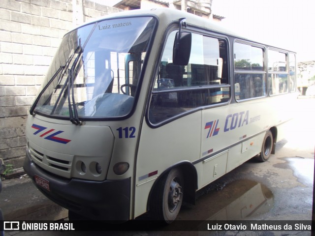 Viação Cota - Cota Transportes 112 na cidade de Matozinhos, Minas Gerais, Brasil, por Luiz Otavio Matheus da Silva. Número da foto: #8845828.