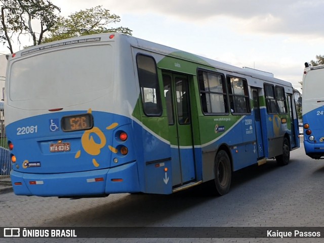 Nova Transporte 22081 na cidade de Vila Velha, Espírito Santo, Brasil, por Kaique Passos. Número da foto: #8847010.