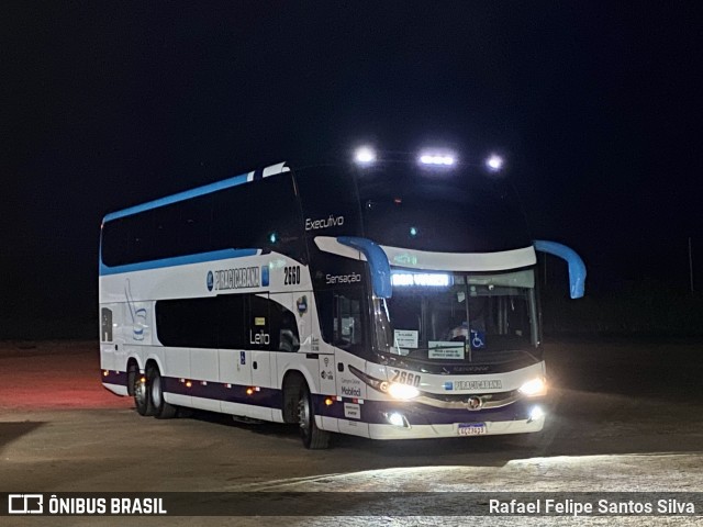 Viação Piracicabana 2660 na cidade de Corinto, Minas Gerais, Brasil, por Rafael Felipe Santos Silva. Número da foto: #8845324.