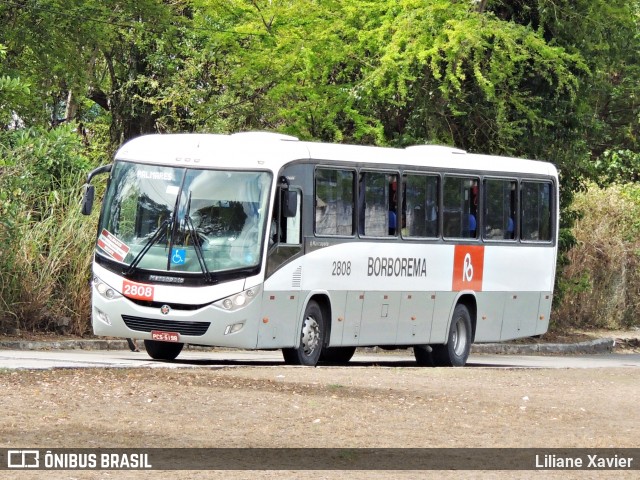 Borborema Imperial Transportes 2808 na cidade de Recife, Pernambuco, Brasil, por Liliane Xavier. ID da foto: 8844914.