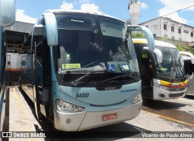 Transnorte - Transporte e Turismo Norte de Minas 84000 na cidade de Belo Horizonte, Minas Gerais, Brasil, por Vicente de Paulo Alves. ID da foto: 8844433.