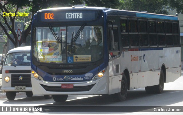 Rápido Araguaia 50703 na cidade de Goiânia, Goiás, Brasil, por Carlos Júnior. ID da foto: 8846111.