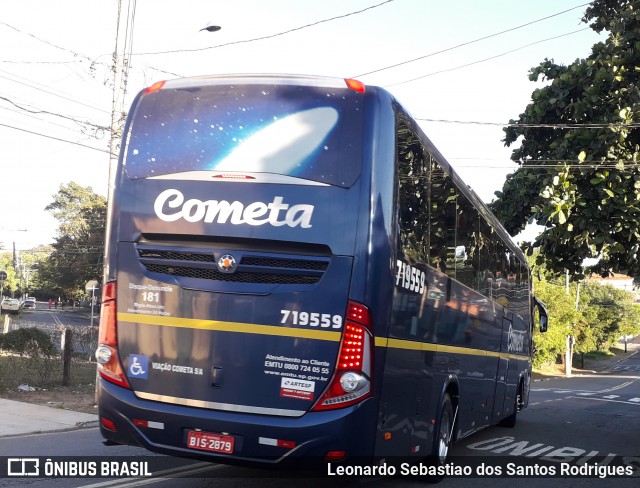 Viação Cometa 719559 na cidade de Campinas, São Paulo, Brasil, por Leonardo Sebastiao dos Santos Rodrigues. ID da foto: 8844922.