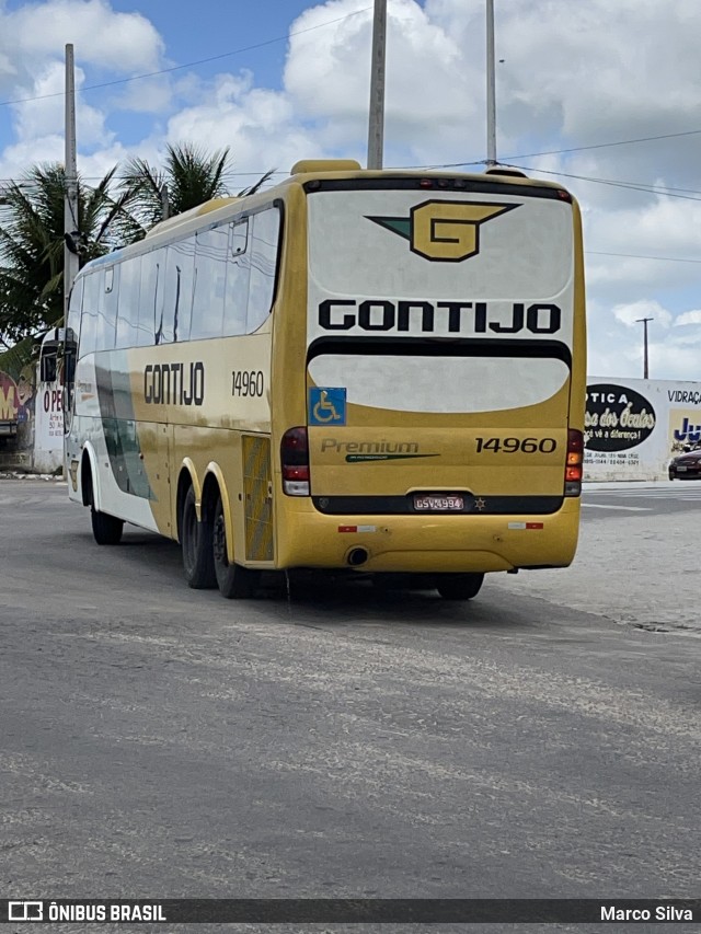 Empresa Gontijo de Transportes 14960 na cidade de Nova Cruz, Rio Grande do Norte, Brasil, por Marco Silva. ID da foto: 8849295.