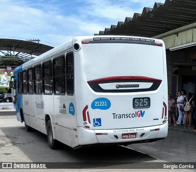 Santa Zita Transportes Coletivos 21231 na cidade de Vila Velha, Espírito Santo, Brasil, por Sergio Corrêa. Número da foto: #8848233.